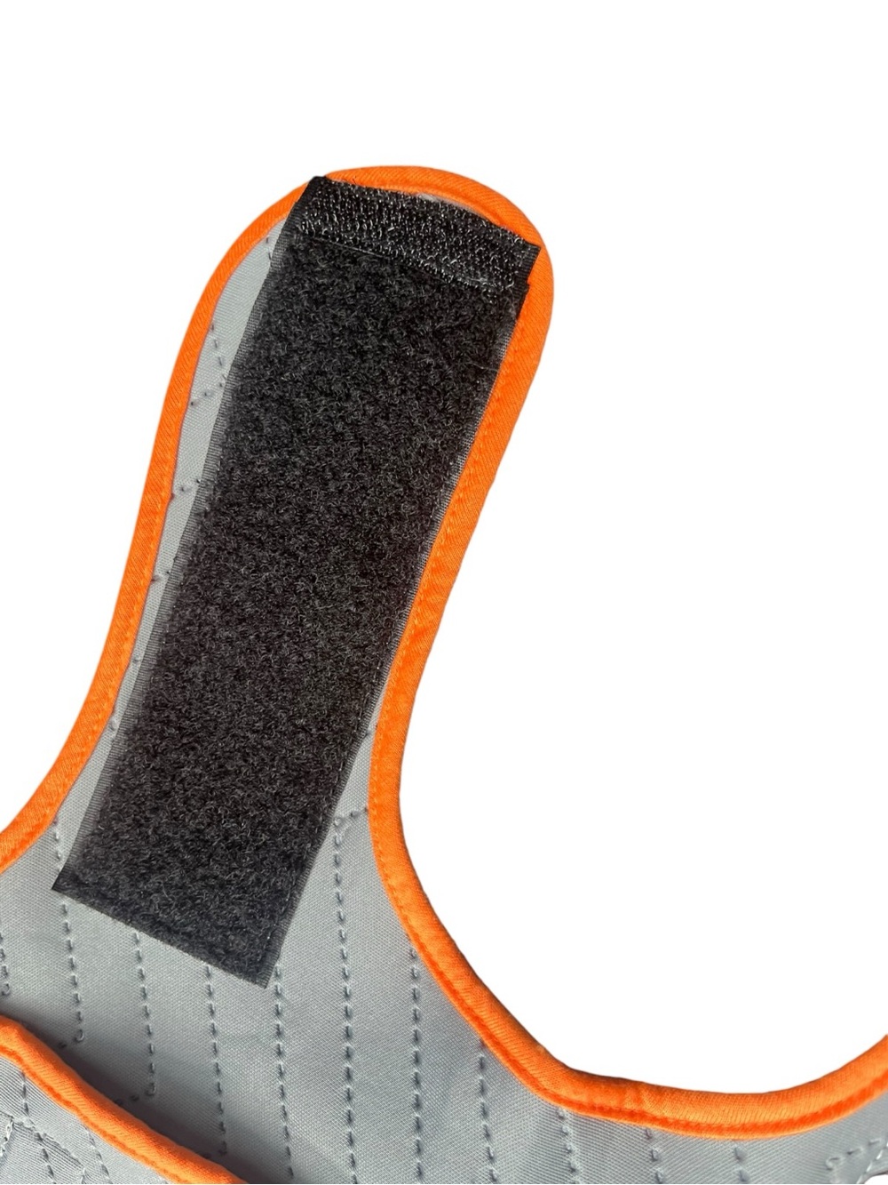 Thundershirt Gray Calming Wrap with Orange Trim - Picture 4 of 7